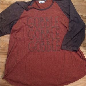 Women’s thanksgiving gobble shirt